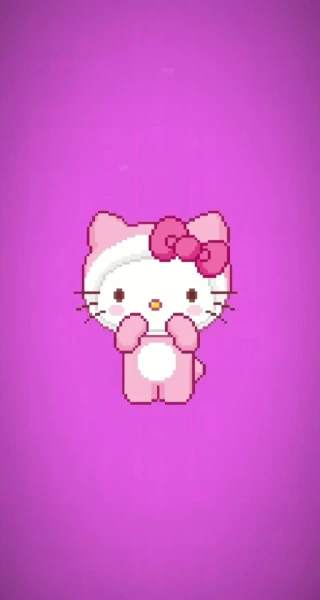 Thumbail Of Hello Kitty CapCut Template