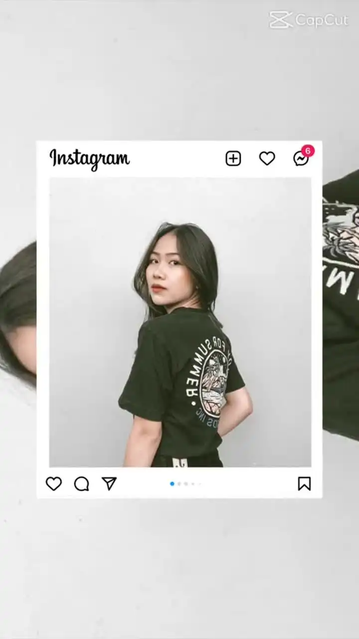 Aesthetic Instagram Posts CapCut Template