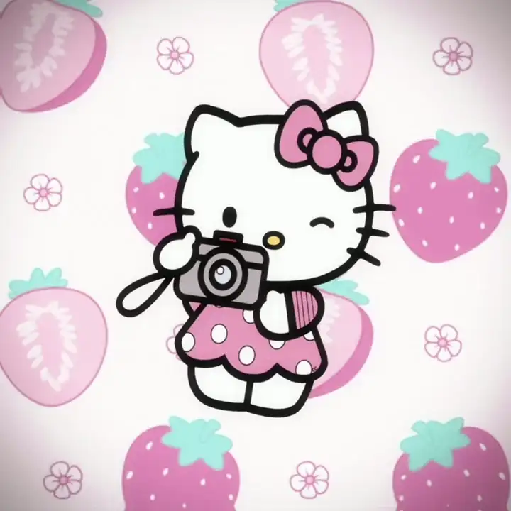 HELLO KITTY Tiktok Trending Template Link