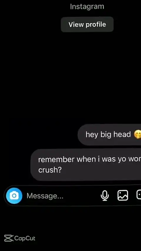 Instagram Post & Message Capcut Template