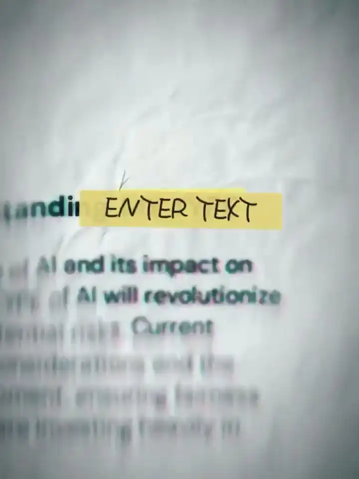 My Text For Ego CapCut Template Free