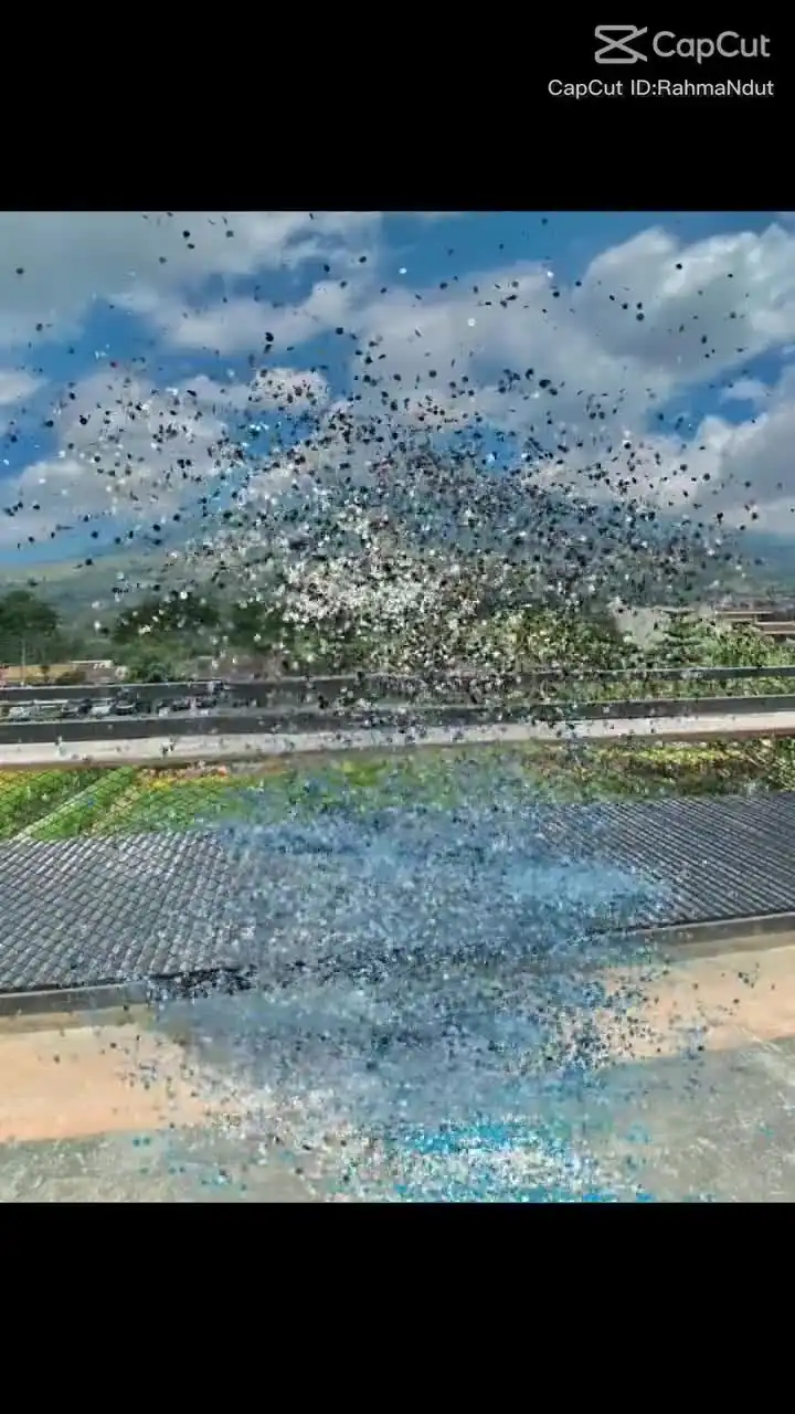 Viral 3D Zoom Plus Particle Capcut Template